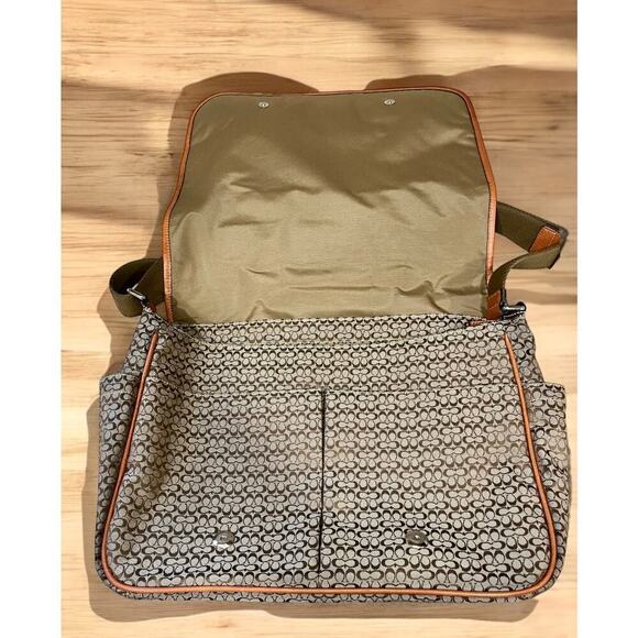 Y2K Coach F77004 Hudson Signature Commuter Messenger Bag - Picture 13 of 13